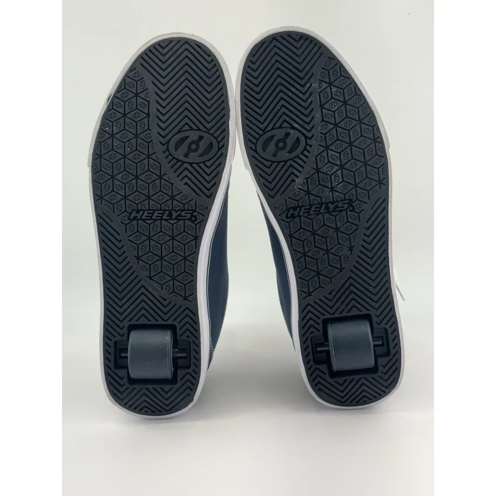 Heelys Pro 20 Men's Sz 8 Navy Blue Canvas Wheeled Skate Sneakers Shoes HE100758